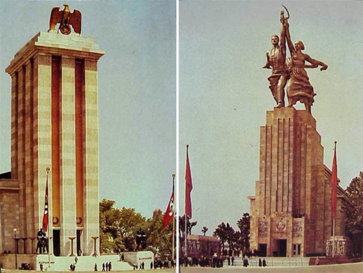 Павильон Германии в Париже, 1937 г.)