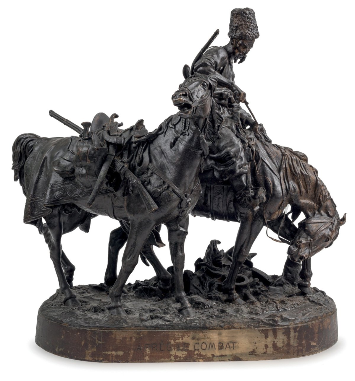 Лансере. Запорожец после битвы. 1873