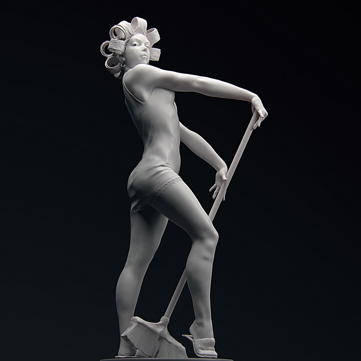 Скульптура Бельмондо 3d