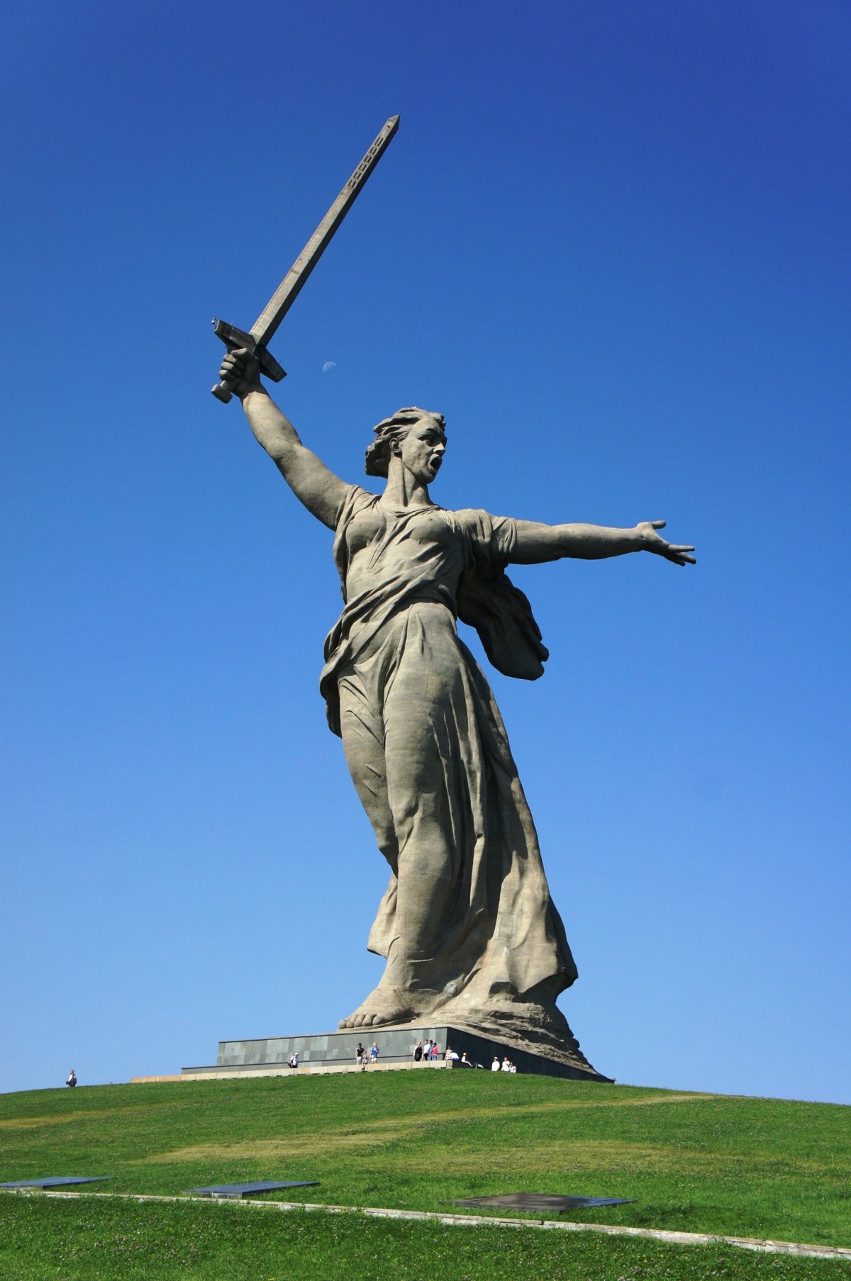 Волгоград Родина мать Мамаев Курган