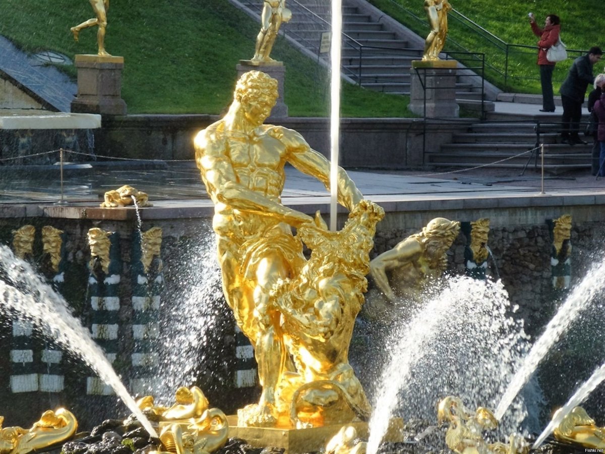 Козловский. Фонтан «Самсон», Петергоф