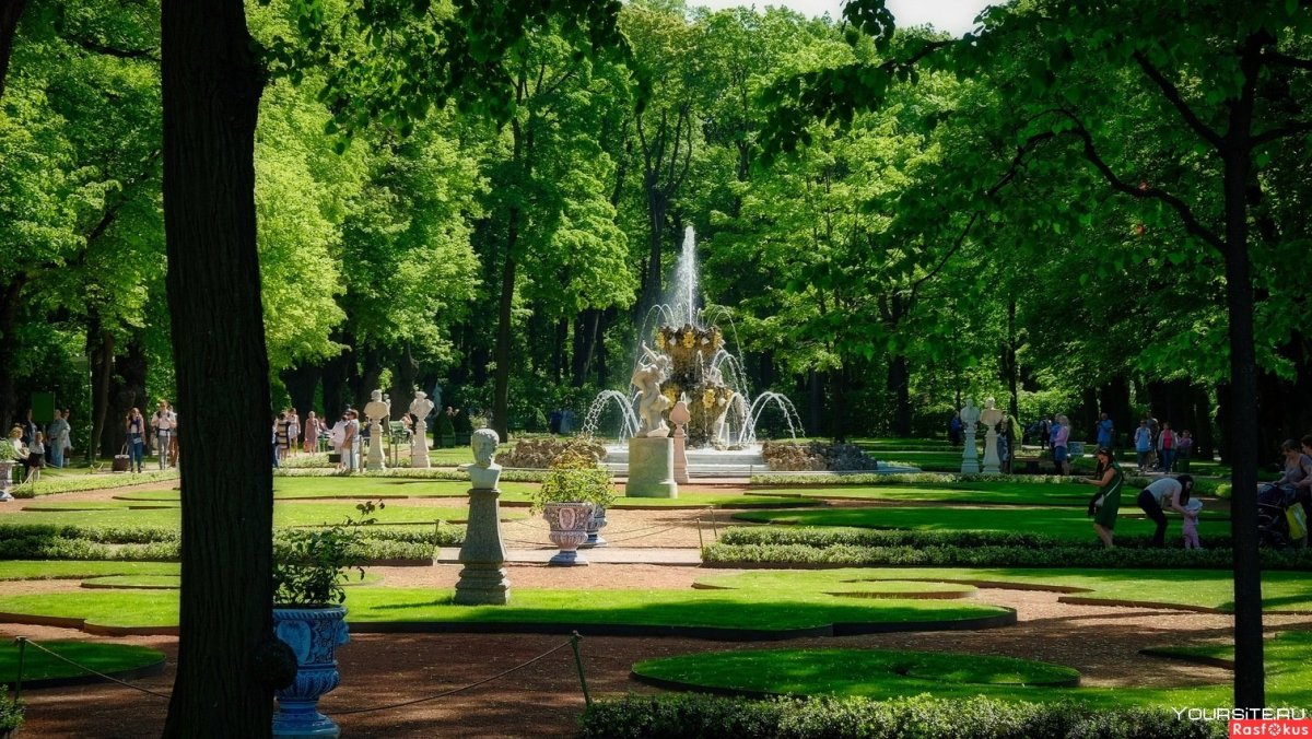 Летний сад 2005 СПБ