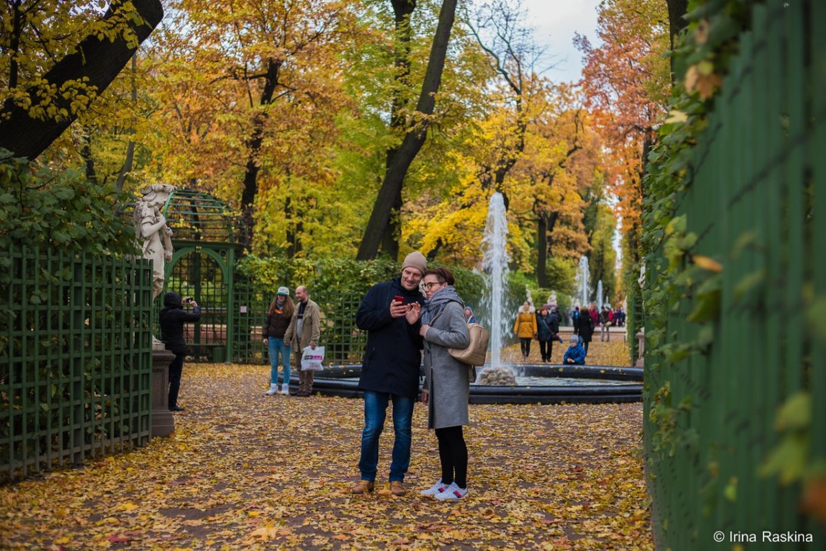 Фотосессия в летнем саду