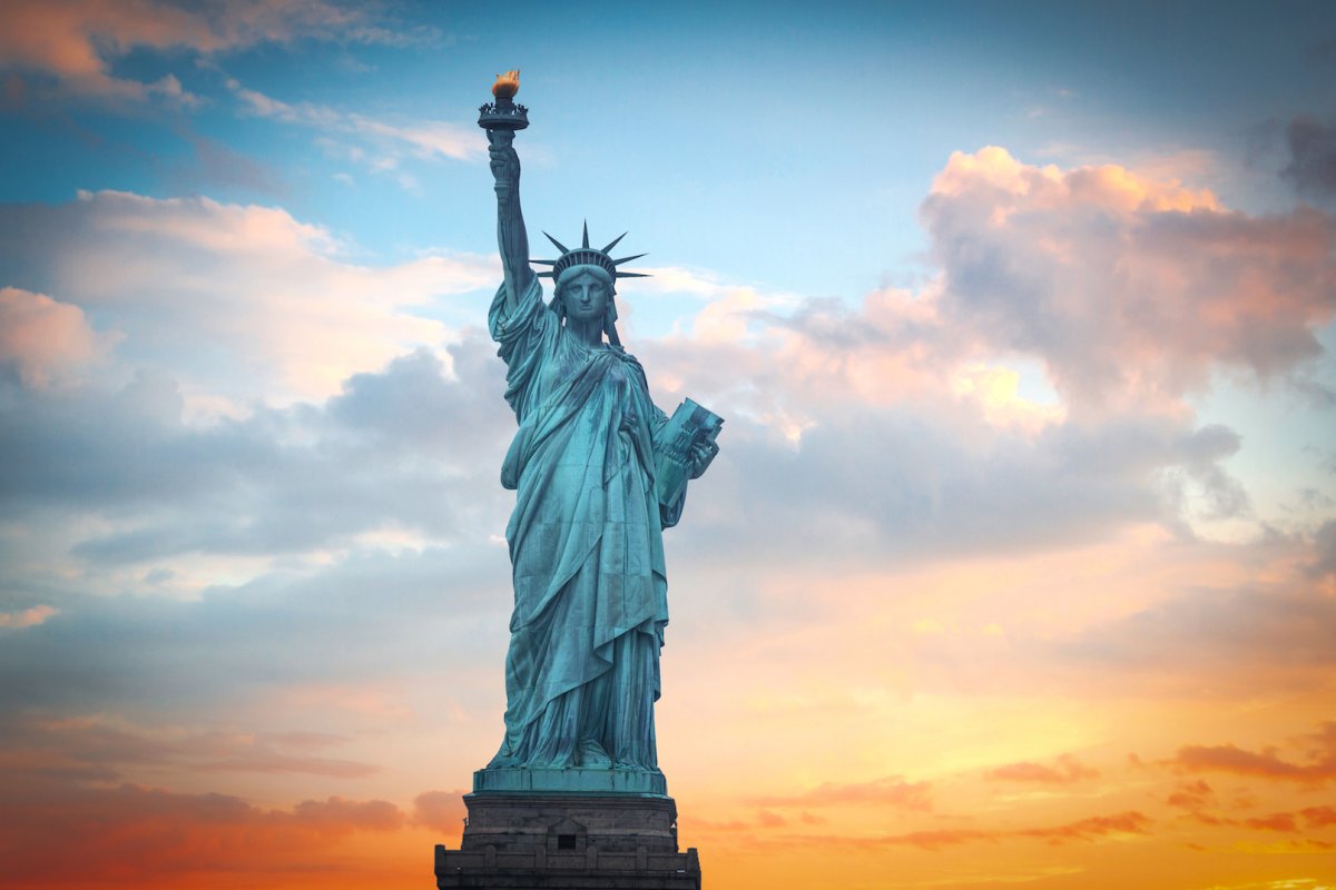 Статуя свободы (Statue of Liberty).