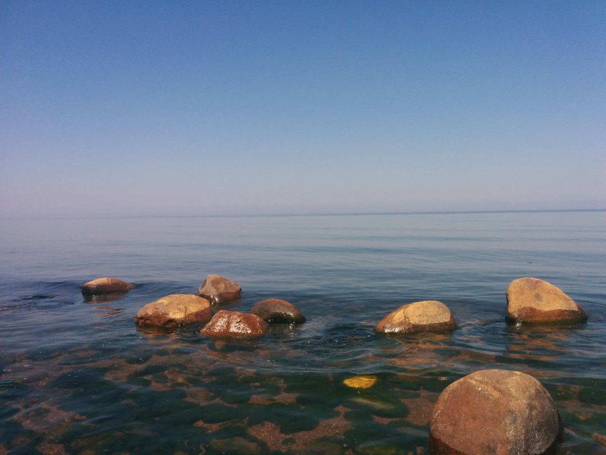 Булыжник Байкал Селенга