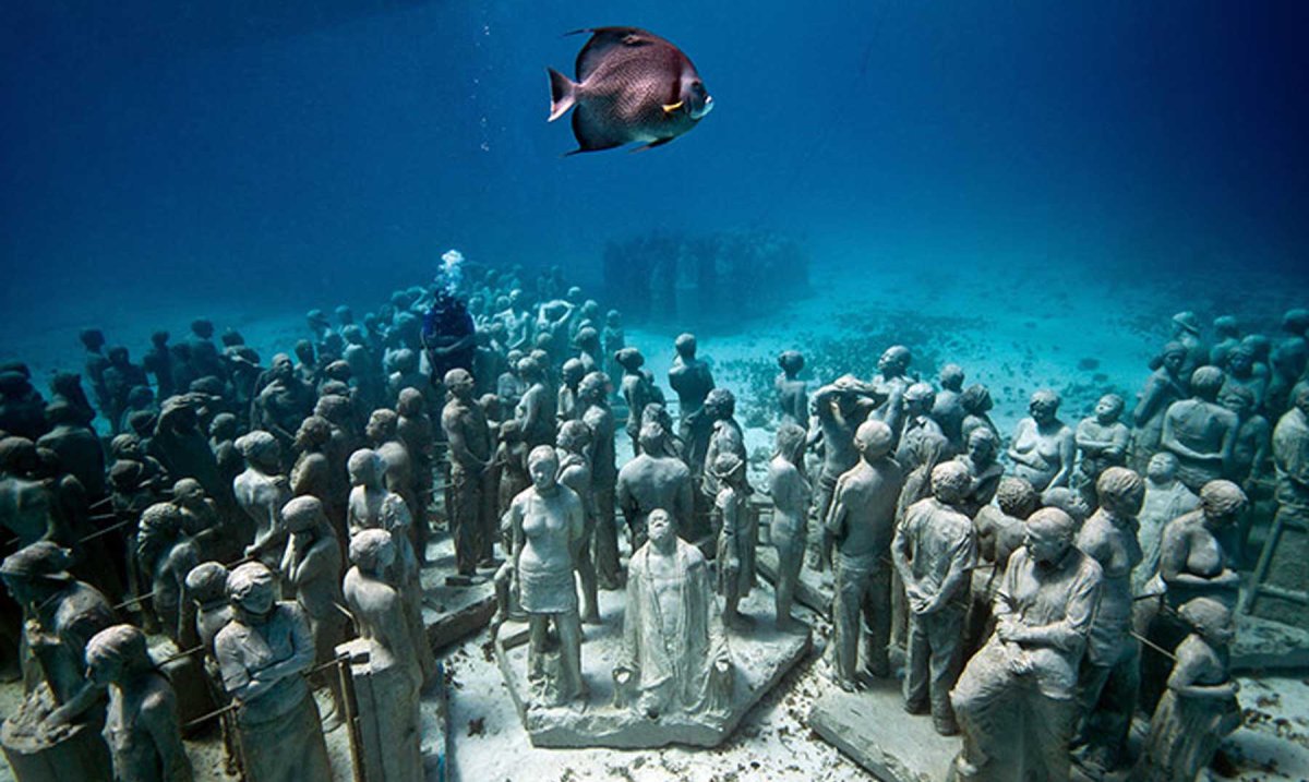 Канкун Мексика подводный музей