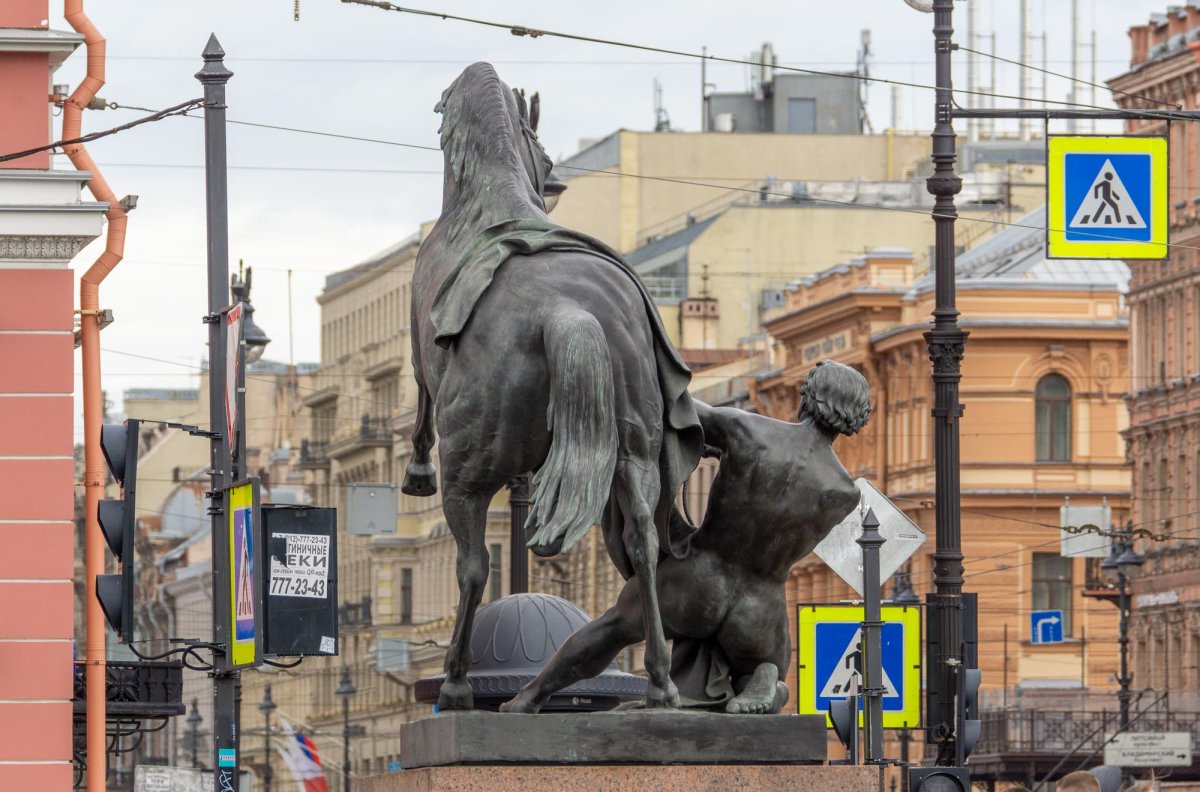 Мойка Санкт-Петербург Аничков мост