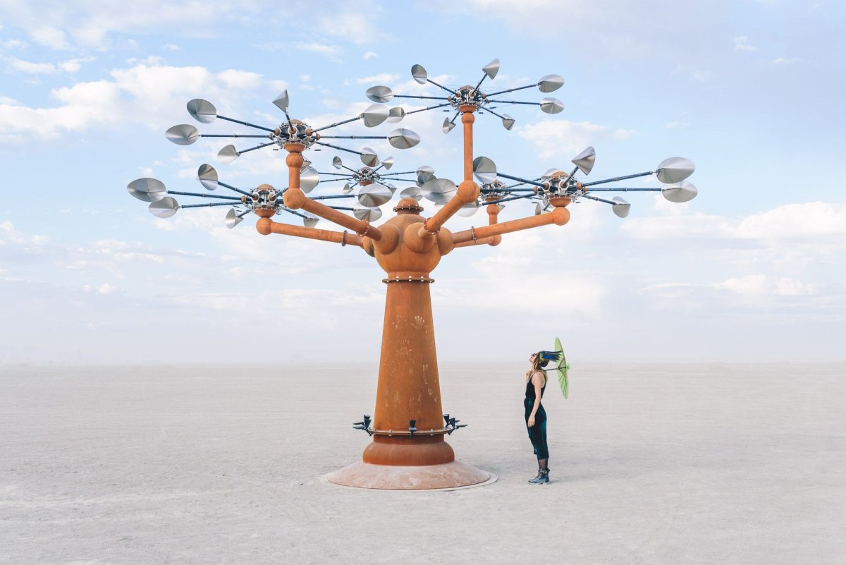 Burning man Art