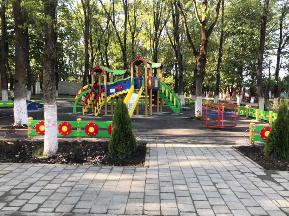 Парк Северской новый парк