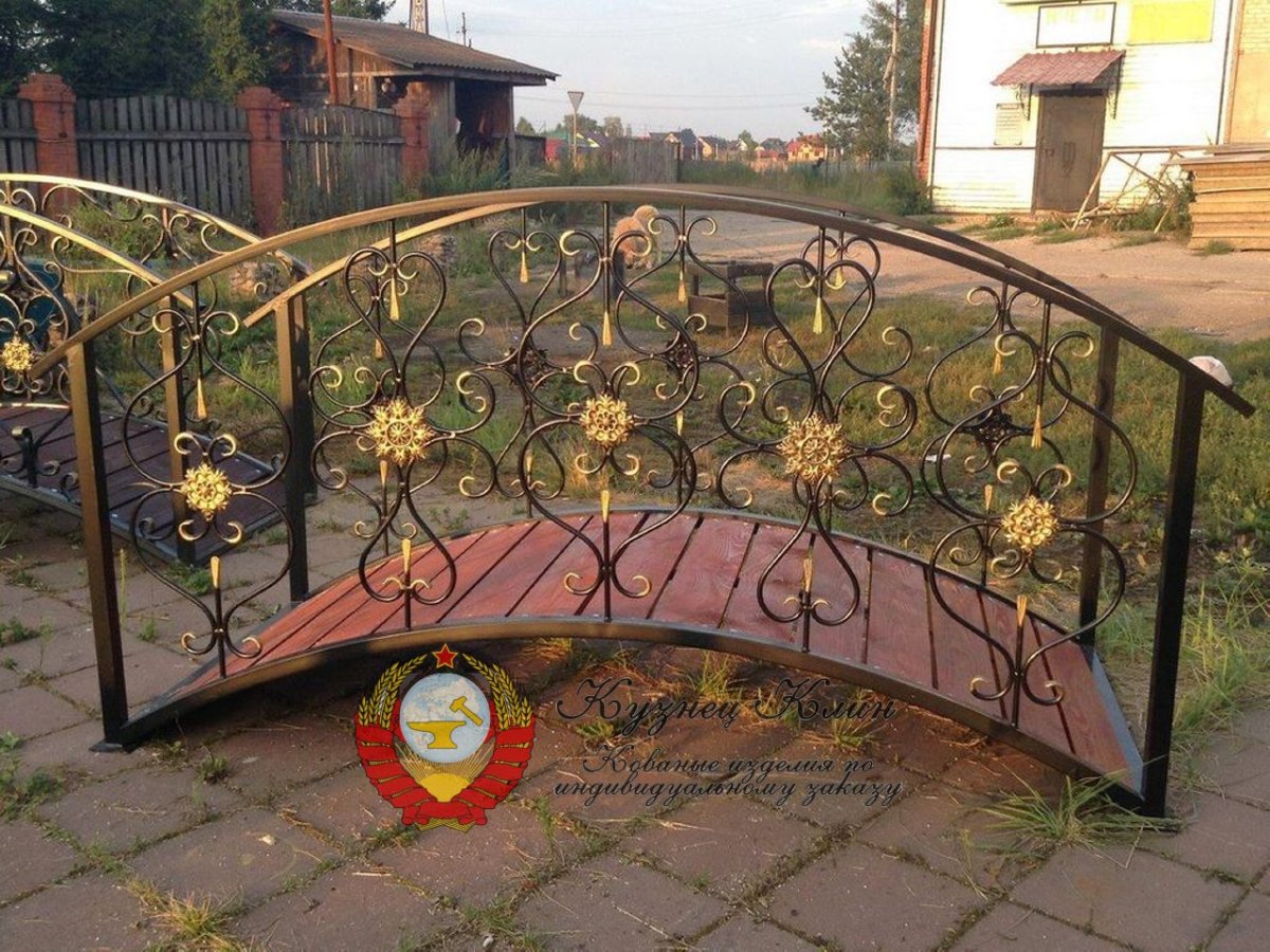Кованый мостик