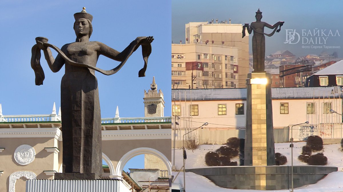 Статуя мать Бурятия Улан-Удэ