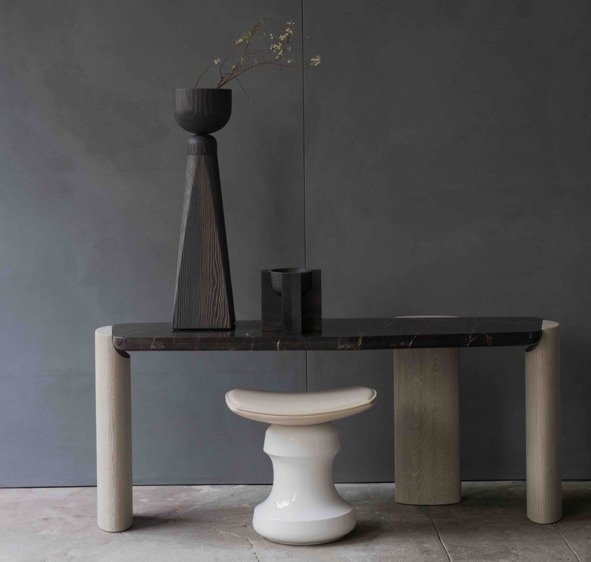 Столик приставной, Delcourt collection (Франция), Dot Stool, керамика, цвет 138