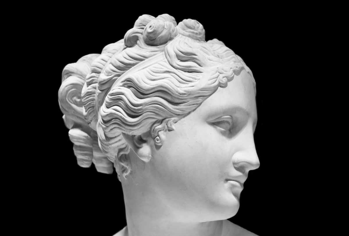 Античная скульптура голова Венеры