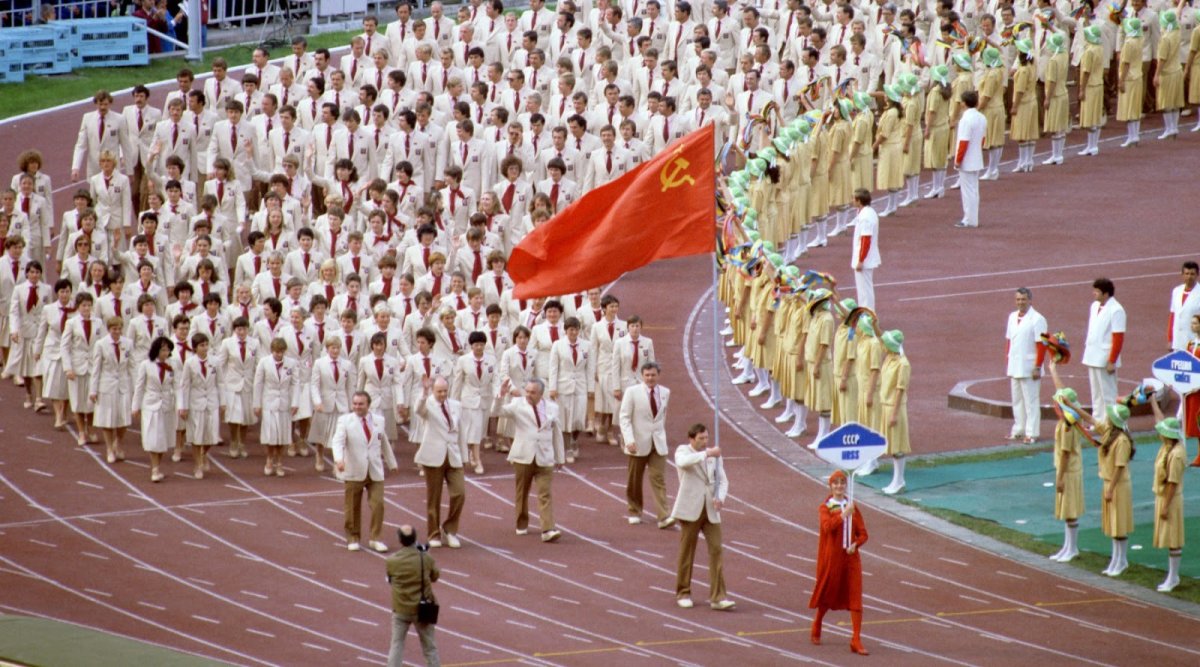 Олимпийские спортсмены СССР 1980