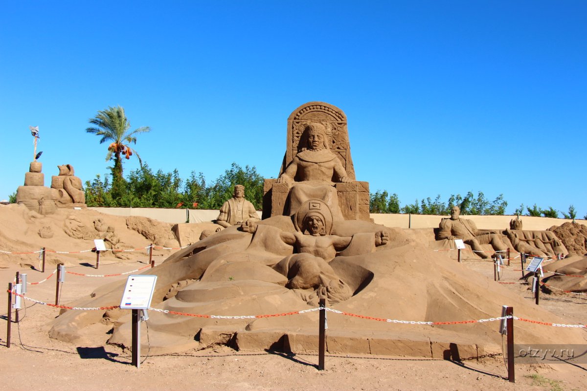 Музей песчаных скульптур Sandland Анталия