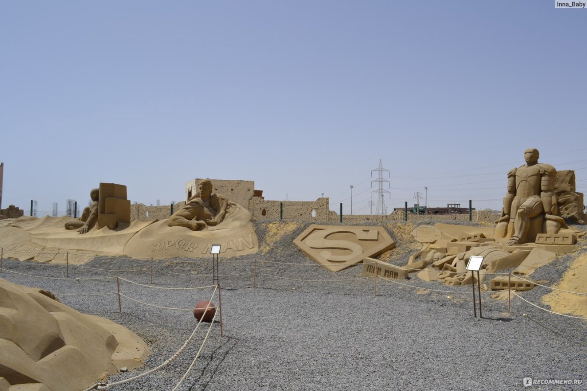 Музей песчаных скульптур Sand City в Хургаде