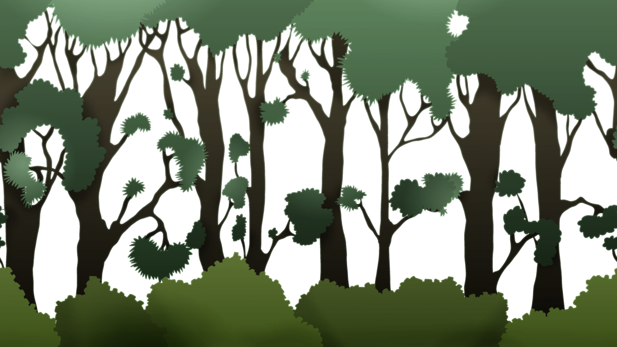 Иллюстрация леса