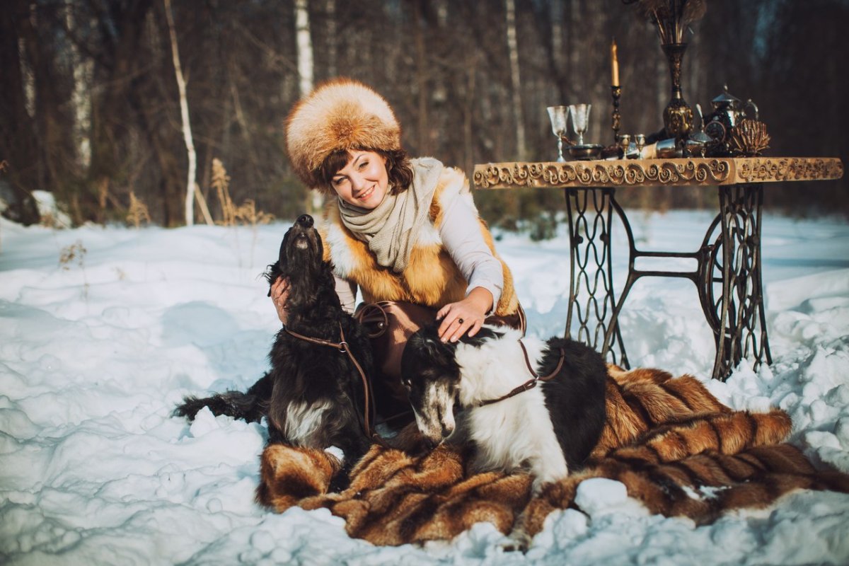 Фотосессия в стиле царской охоты