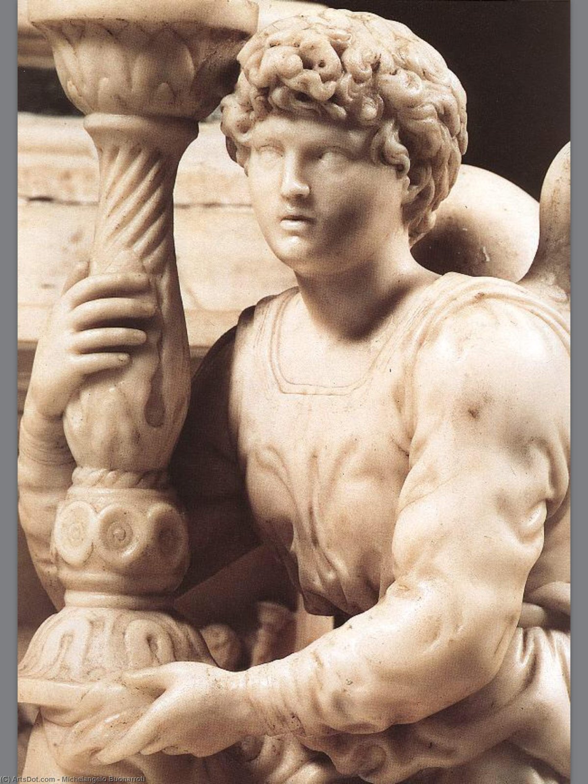 Микеланджело Angel with Candlestick