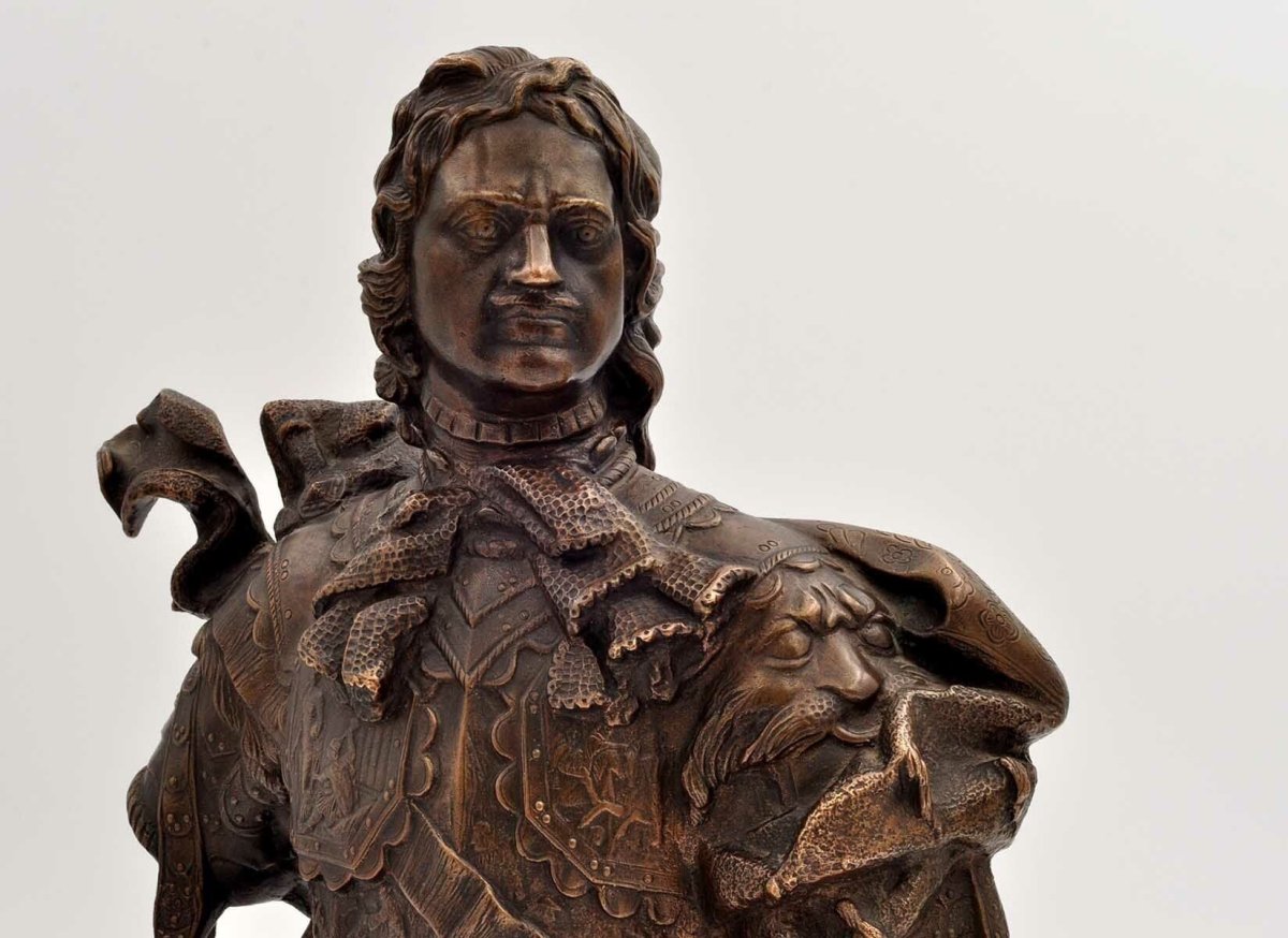 Б К Растрелли Анна Иоанновна с арапчонком 1741