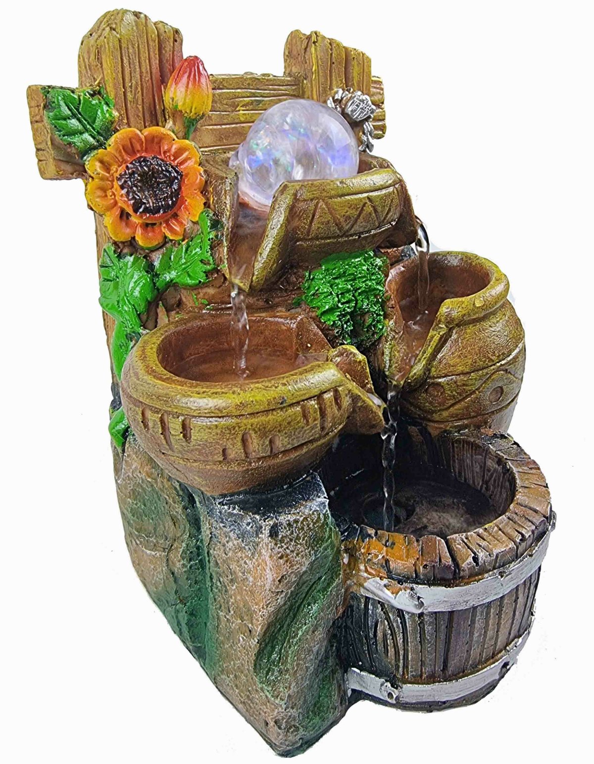 Мини фонтан настольный