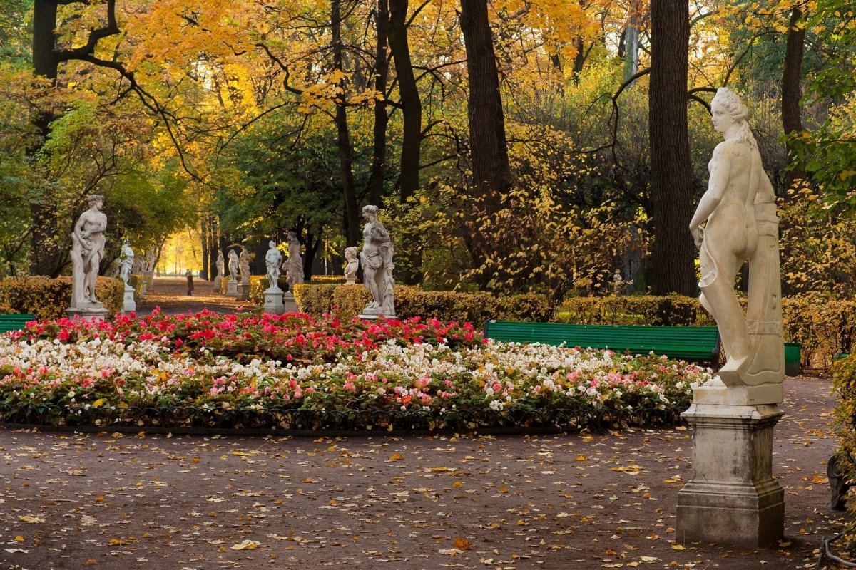 Летний сад в Санкт-Петербурге