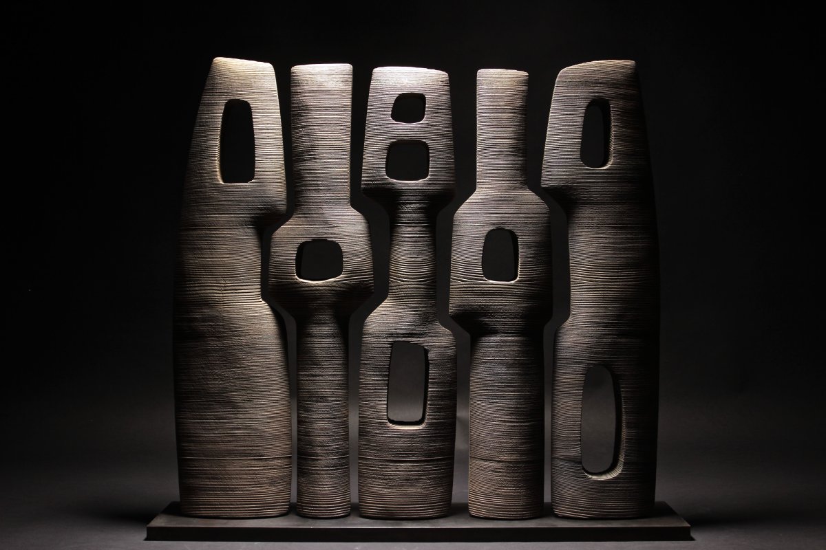 Thierry Martenon Wood Sculpture
