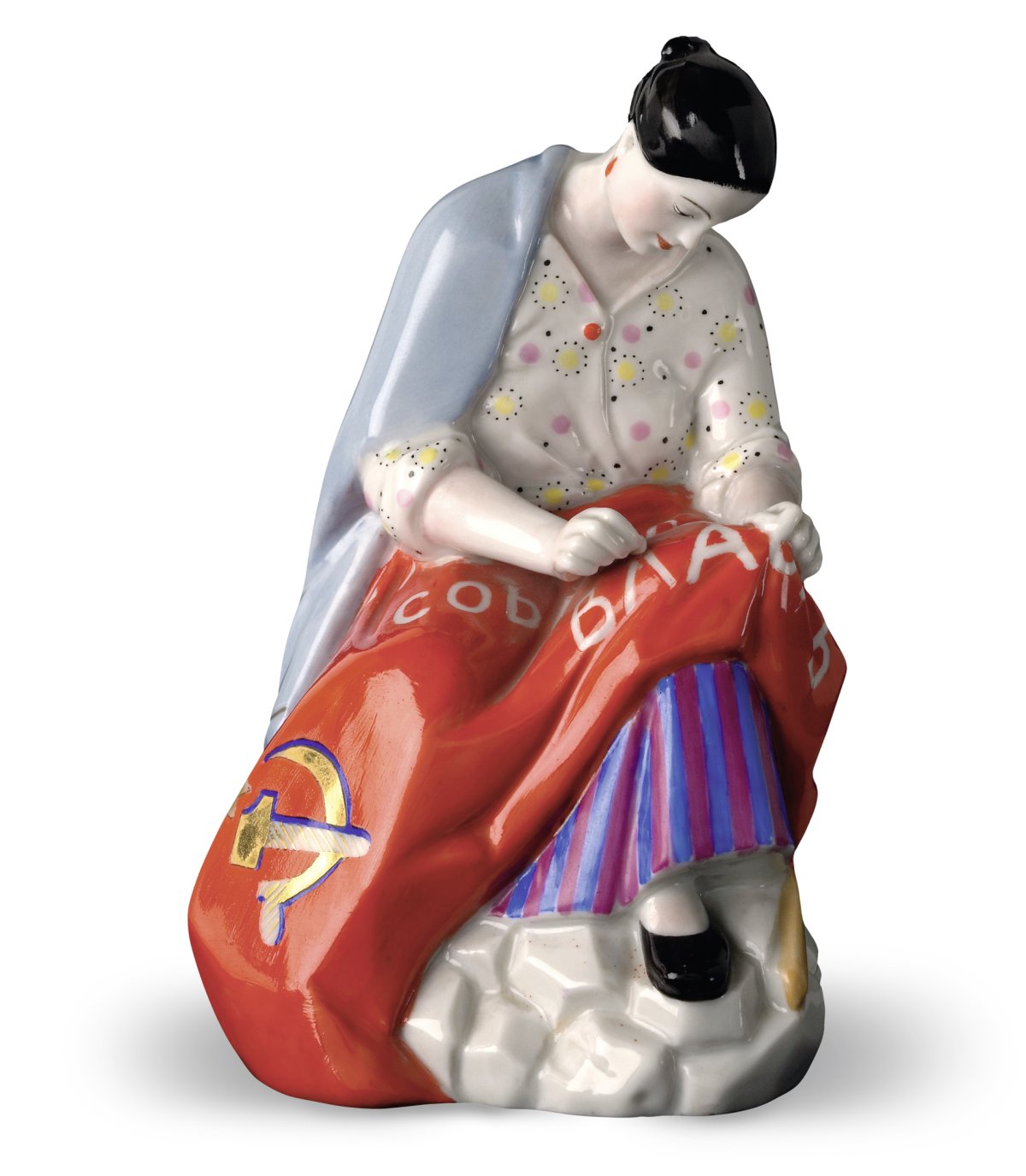 Вышивающая Знамя ЛФЗ Данько