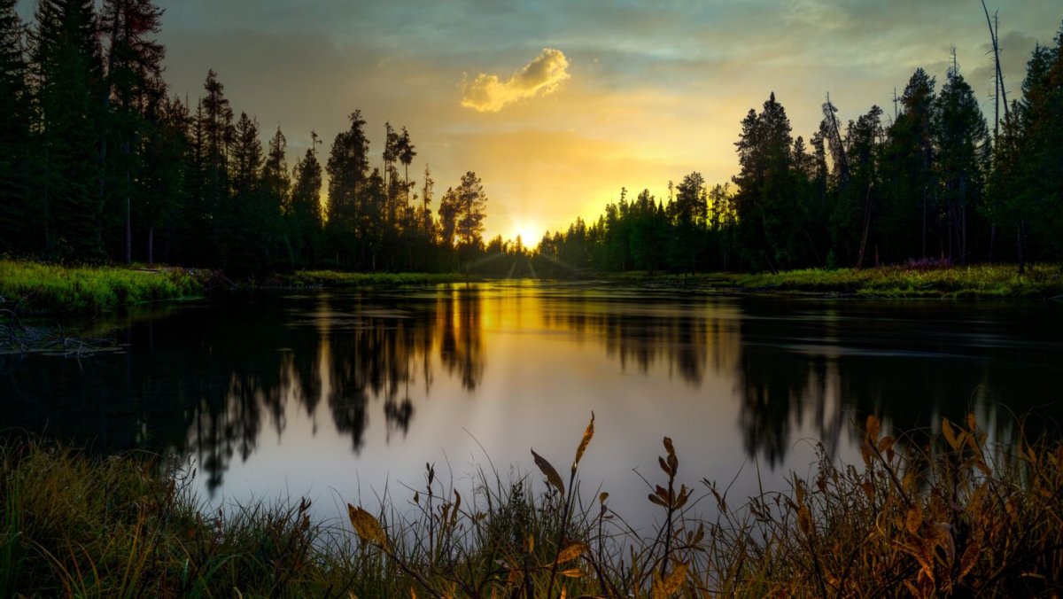 Сумерки. Закат