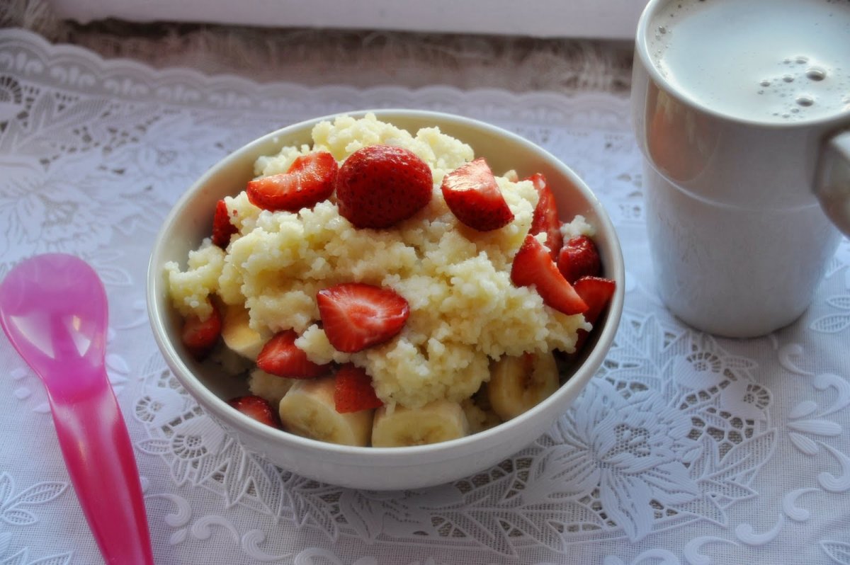 Кускус с молоком