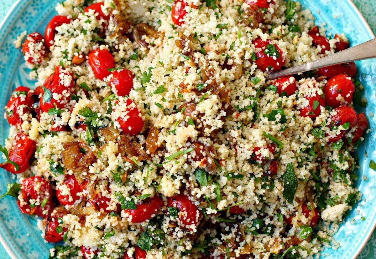Кускус с томатами