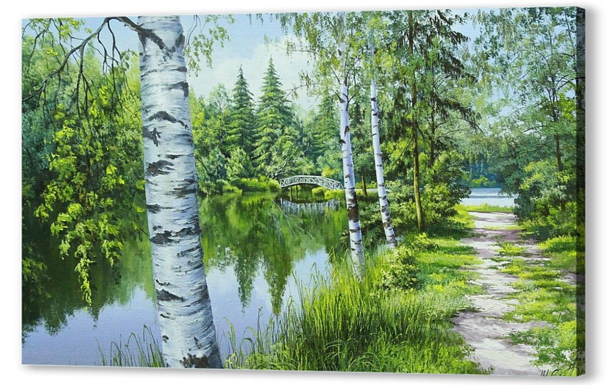 Елена Самарская Березовая роща