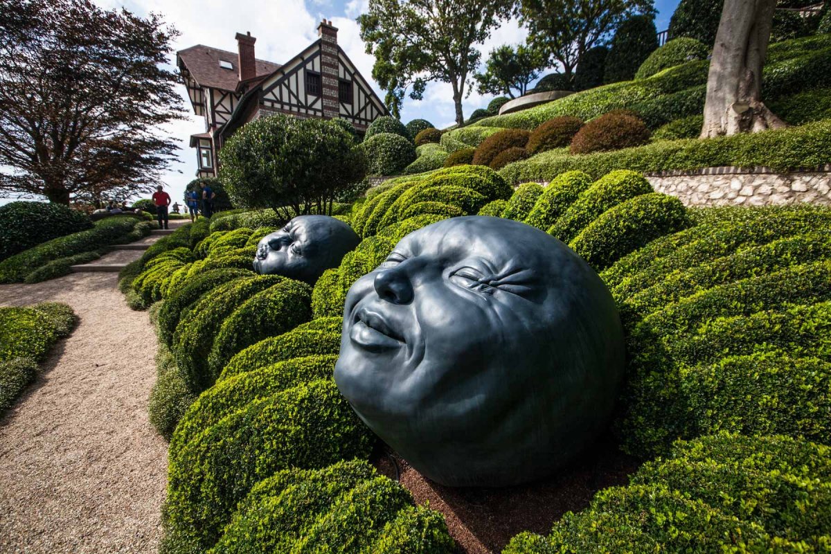 Сад les Jardins d’Etretat (Франция)
