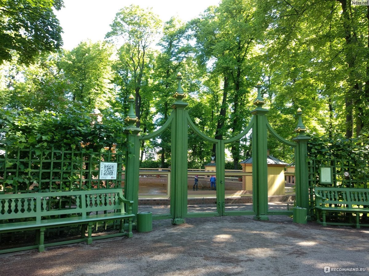 Летний сад в Санкт-Петербурге