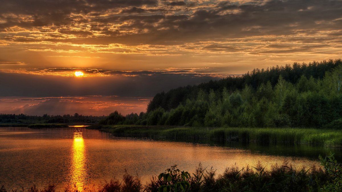 Природа вечер