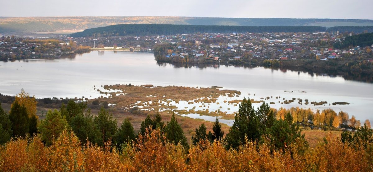 Поселок Суксун Пермский край