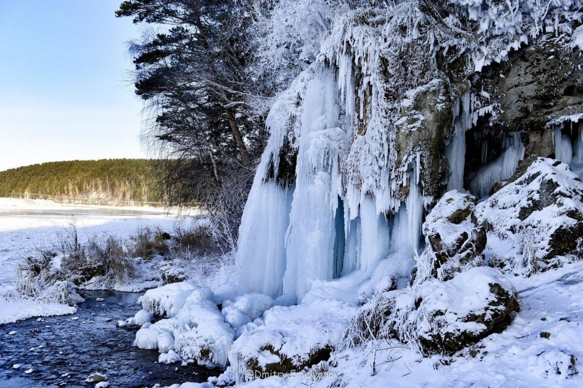 Водопад Плакун в Суксуне