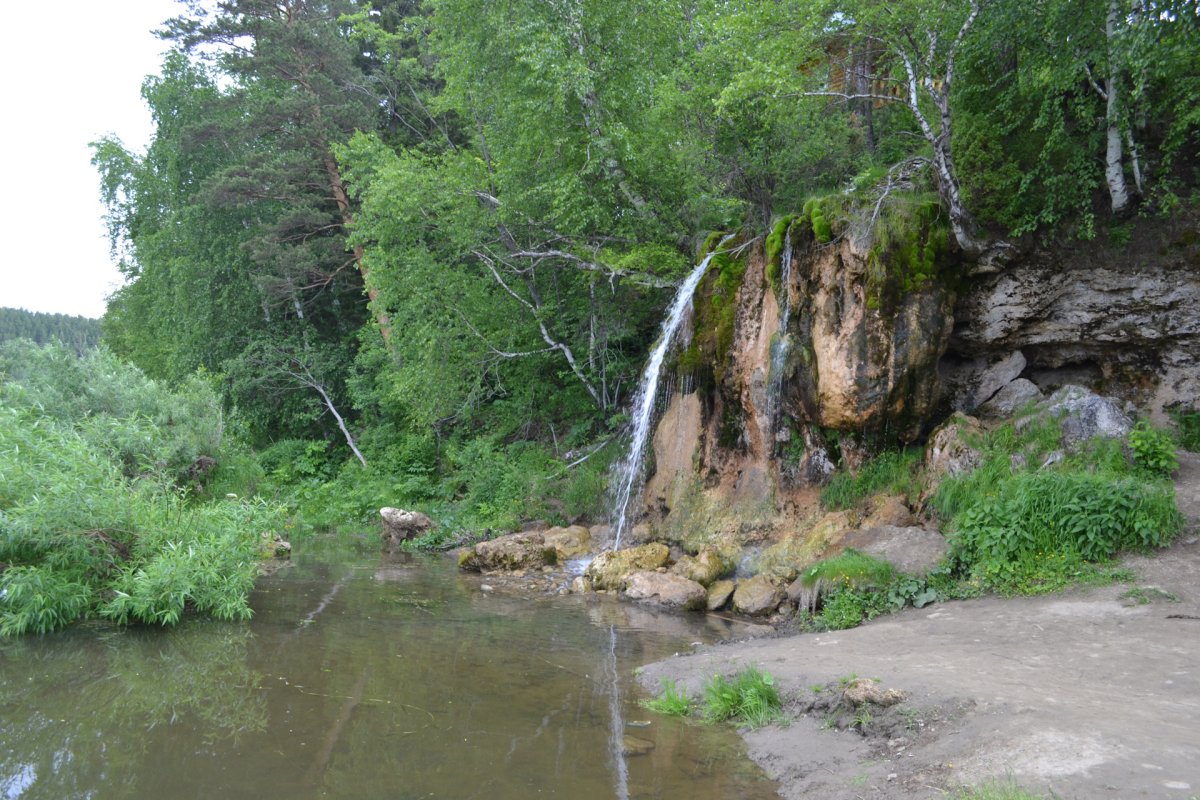 Водопад Плакун Пермский край