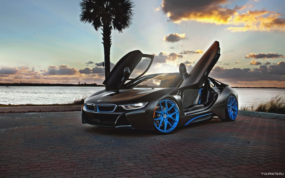 BMW i8 stance