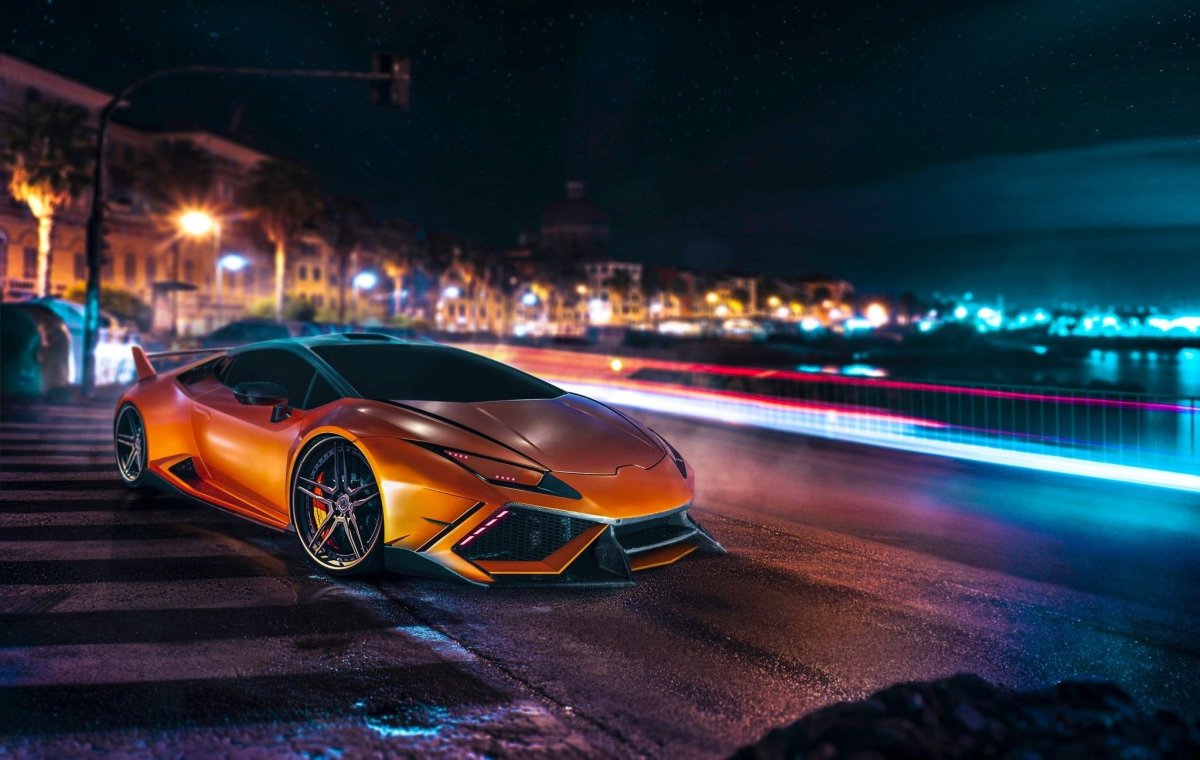 Lamborghini Huracan 4к