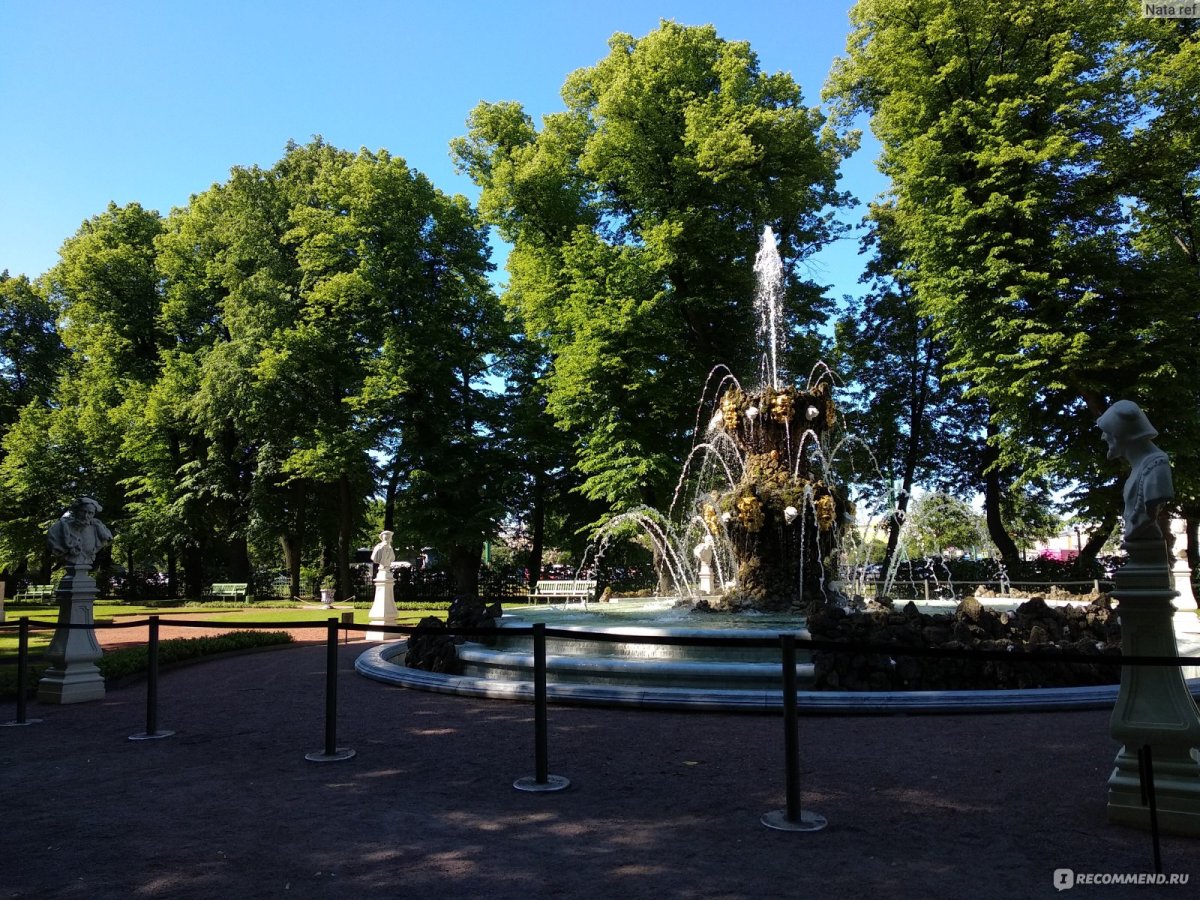 Летний сад в Санкт-Петербурге