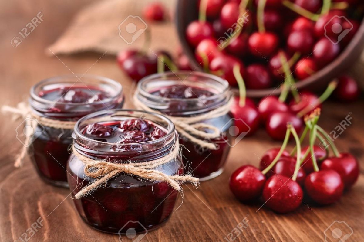 Полезное варенье из вишни