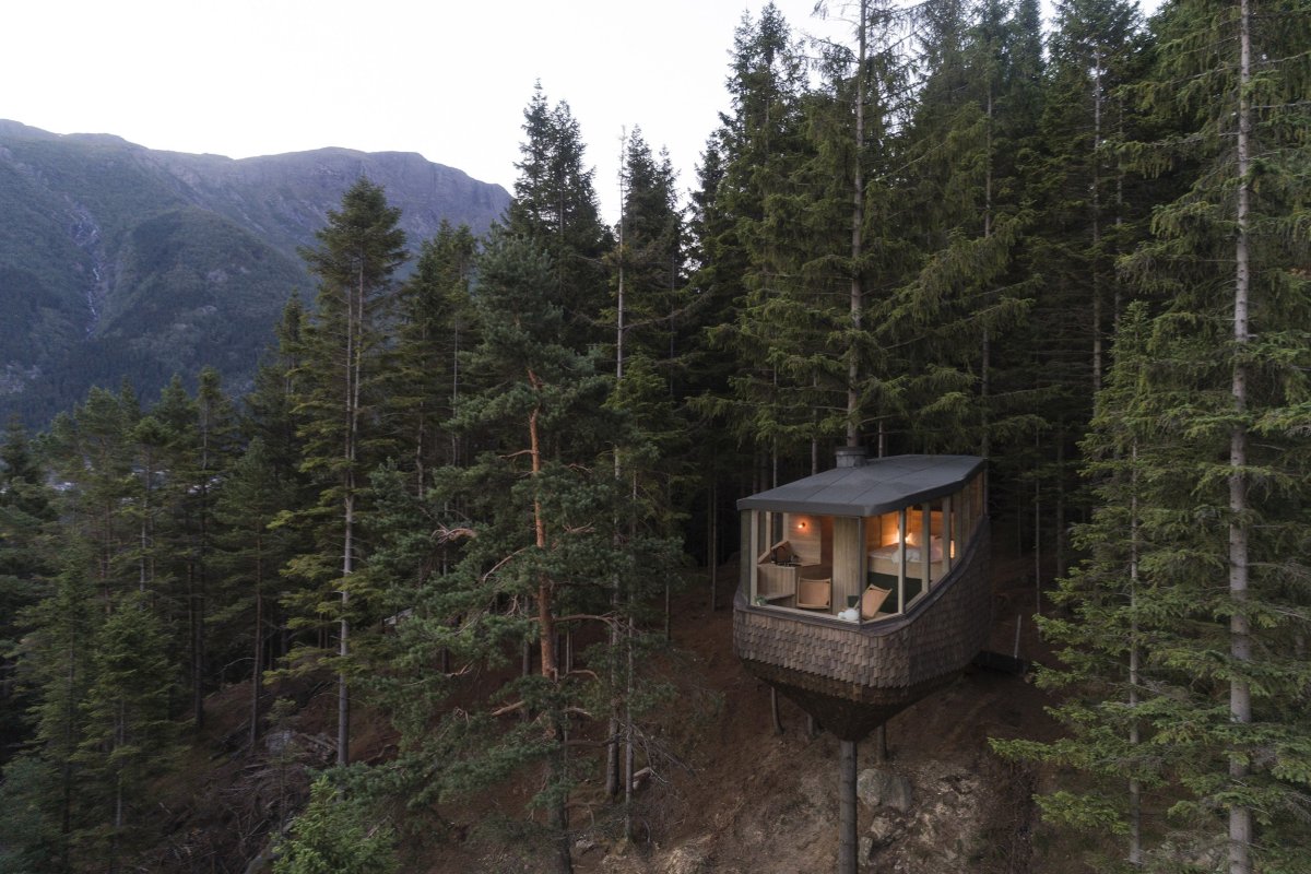 Woodnest Одда Норвегия
