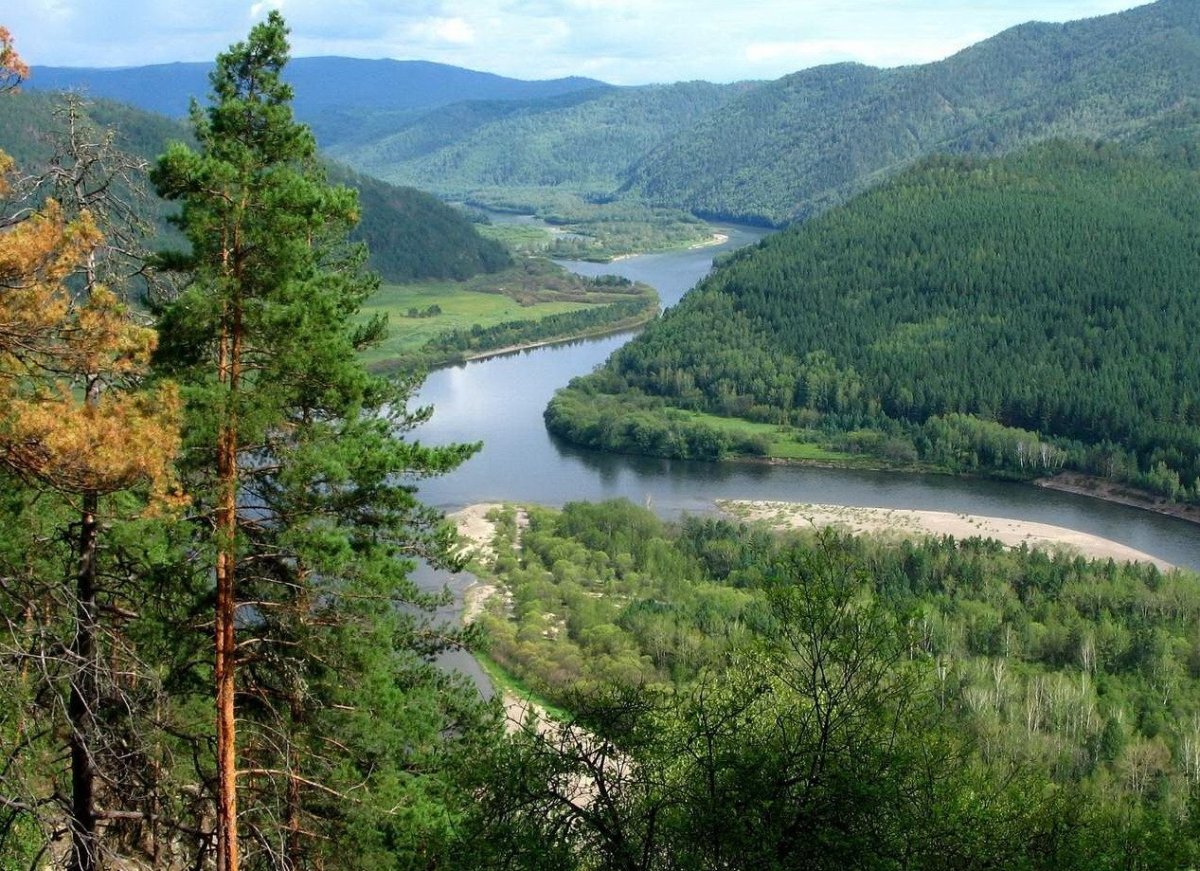 Река Ингода Забайкальский