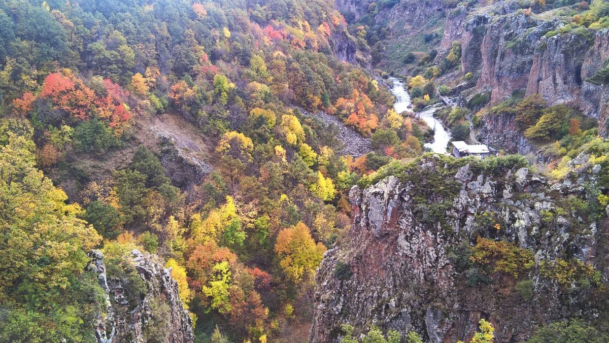 Джермук Армения осенью