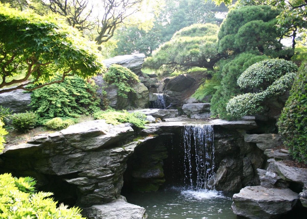 Japanese Water Garden Дербишир Англия