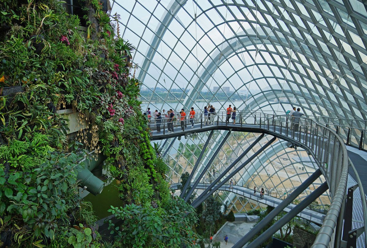 Сингапур оранжерея cloud Forest