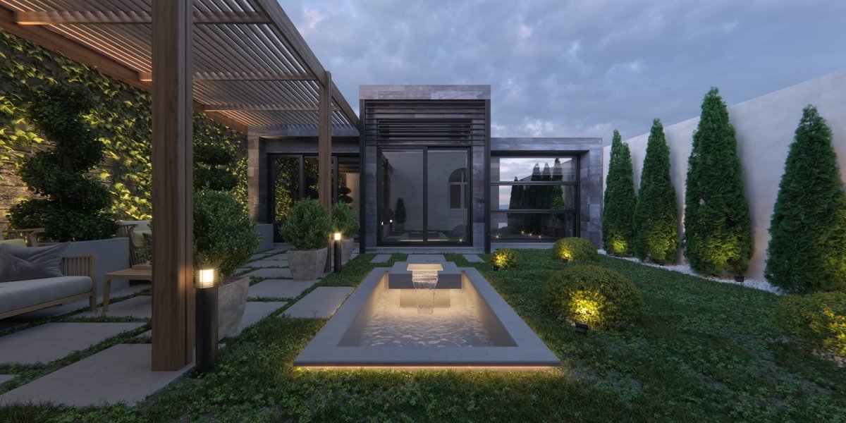Autodesk 3ds Max ландшафтный дизайн
