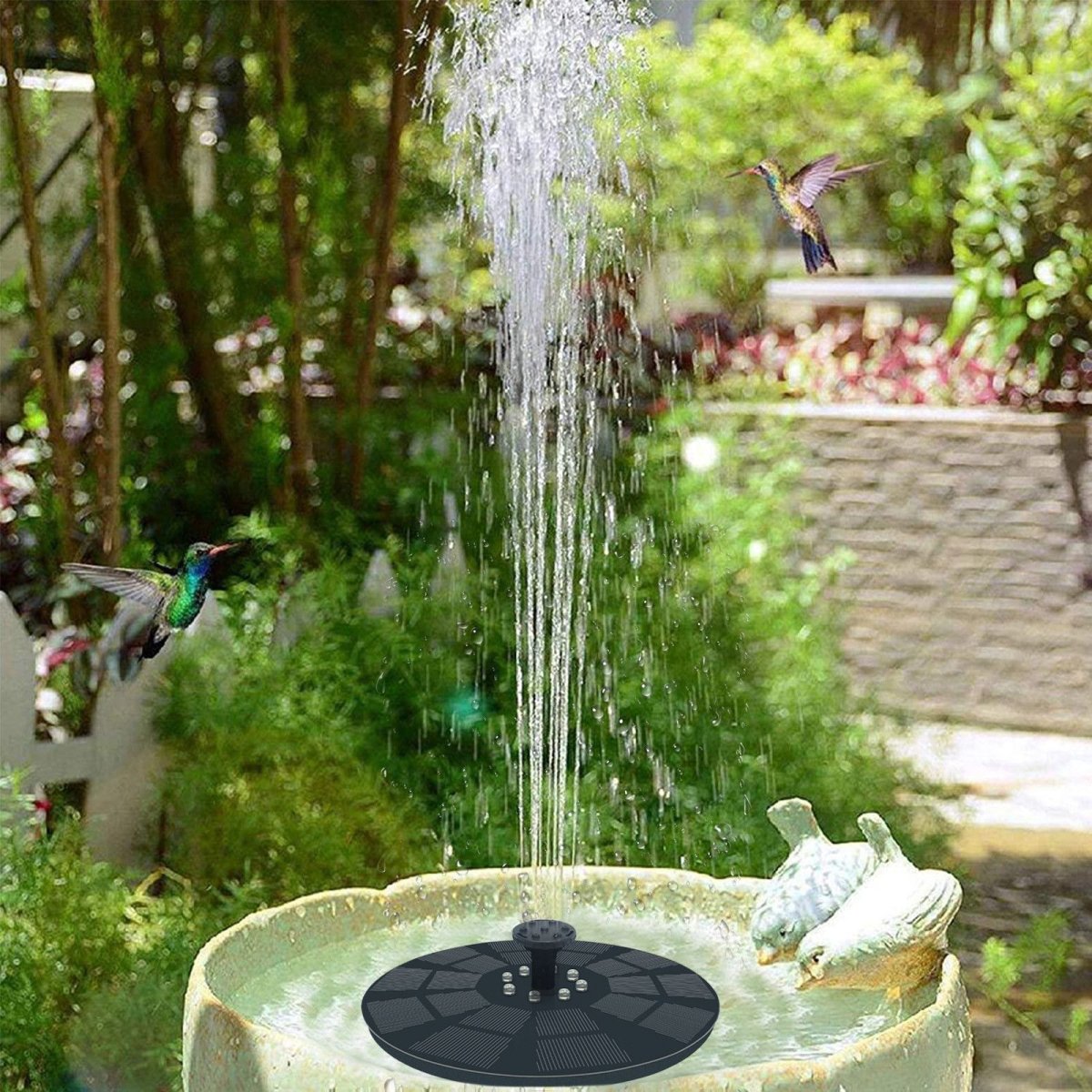 Солнечный фонтан Birdbath ,