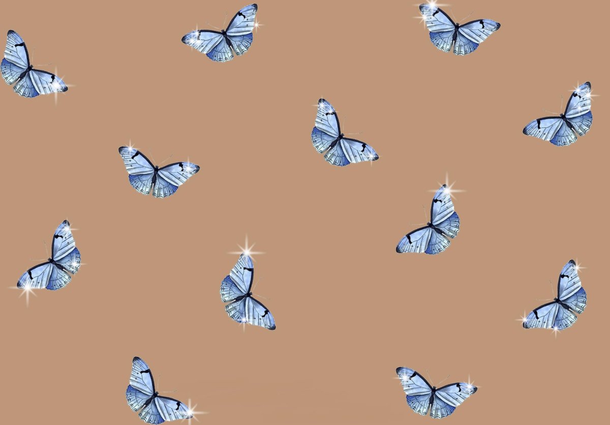 Blue Butterfly Wallpaper HD IPAD